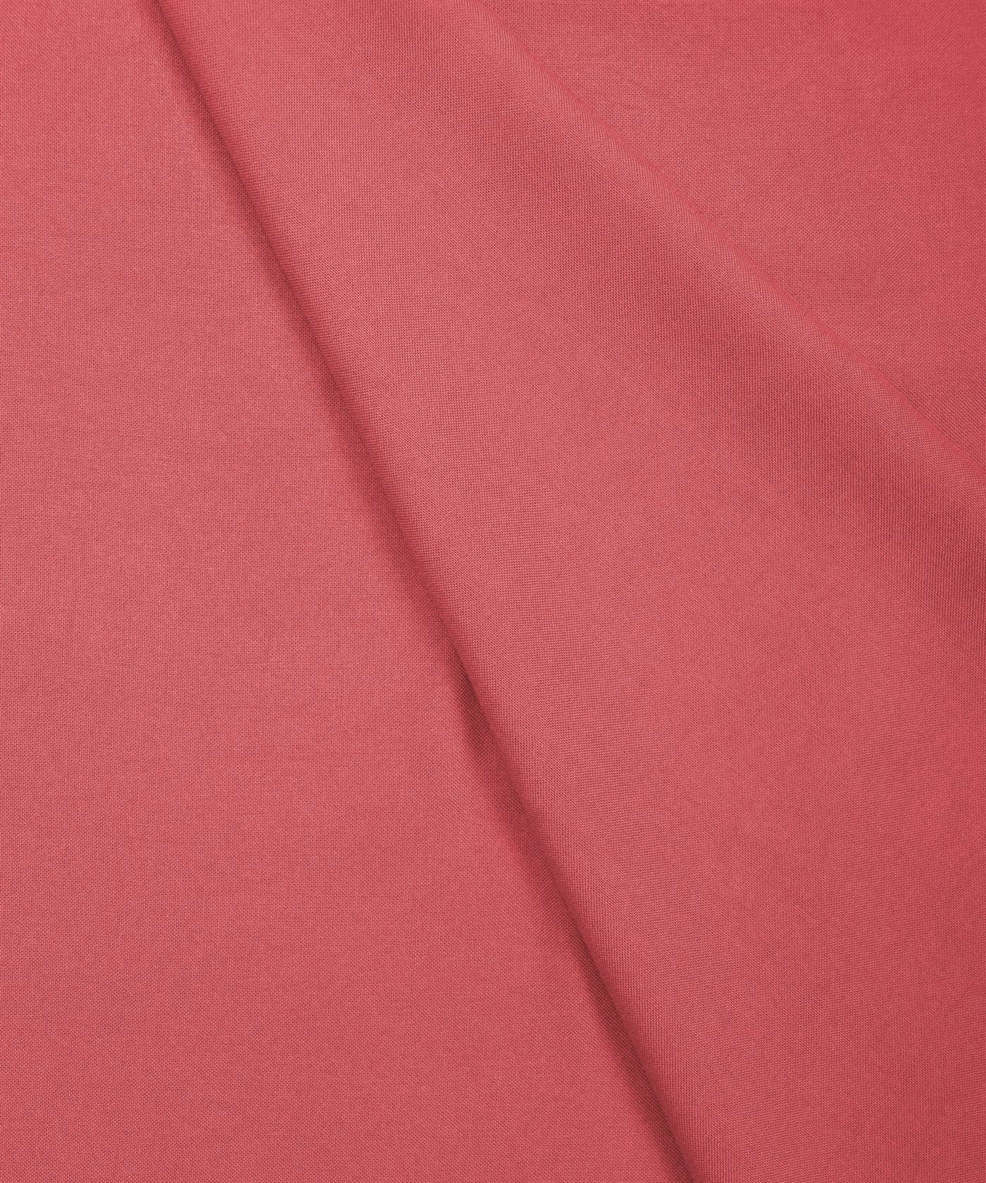 Dark Peach Plain Dyed Rayon Fabric