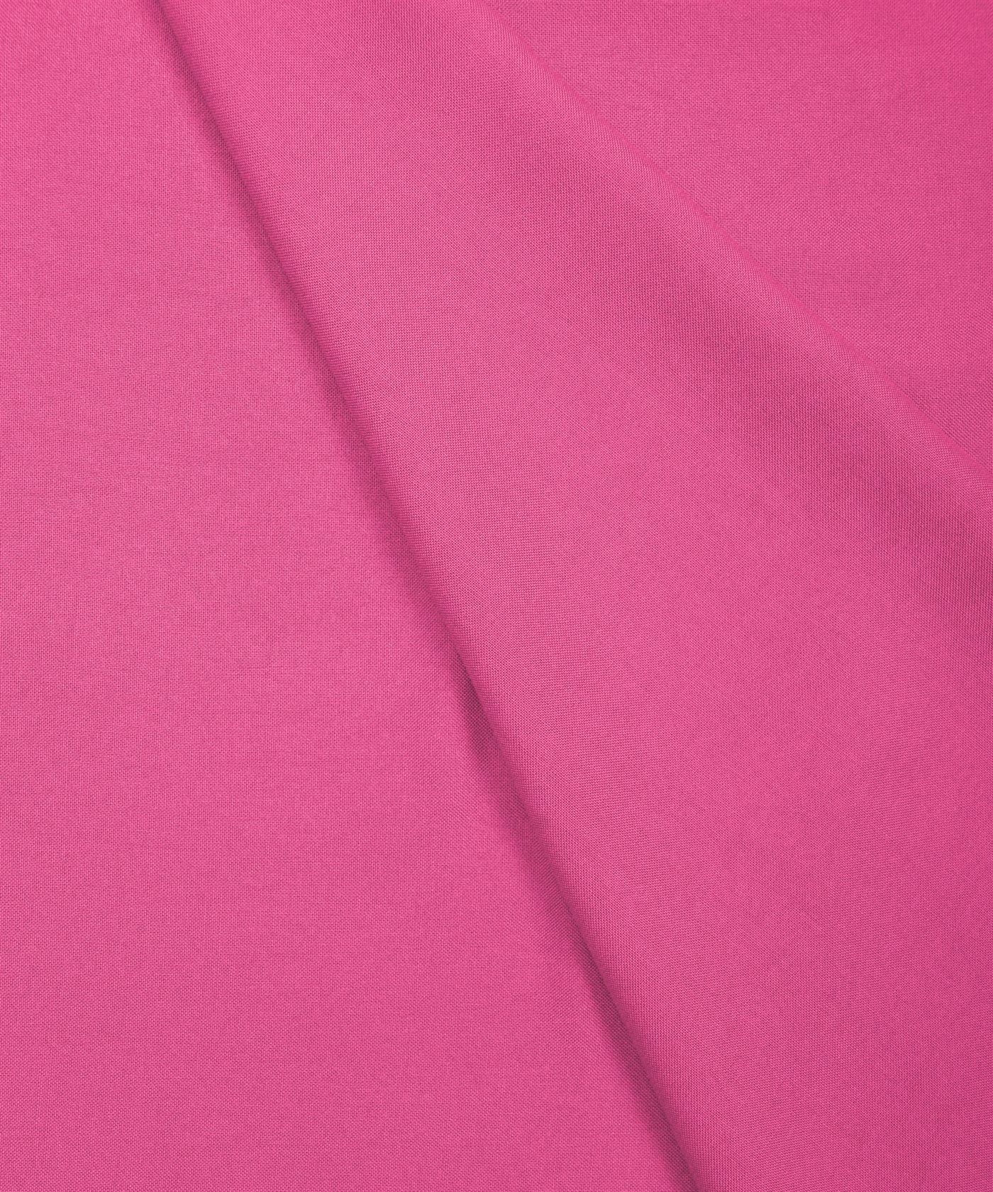Dark Pink Plain Dyed Rayon Fabric