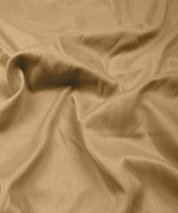 Biege Plain Dyed Polyester Muslin Fabric
