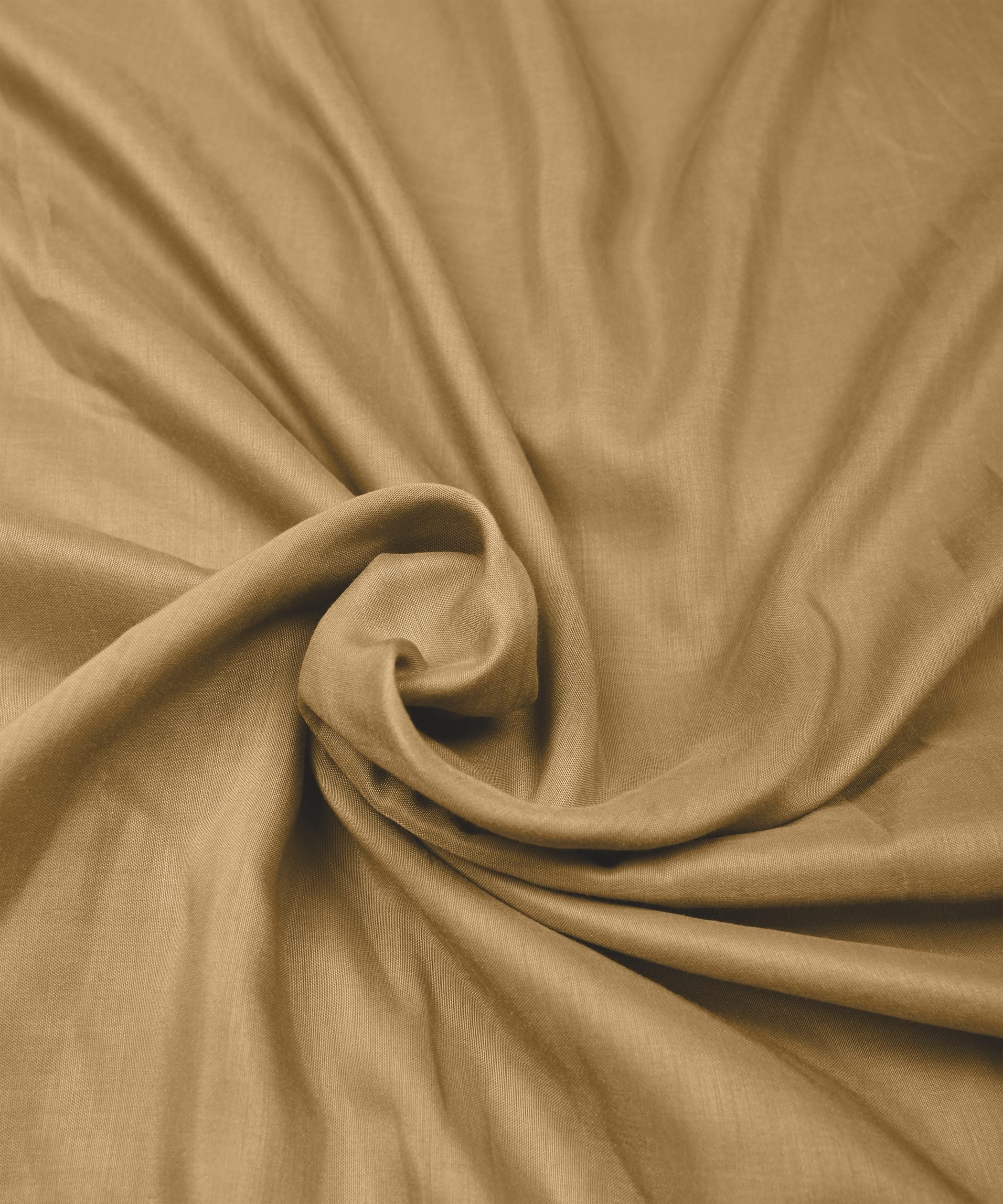 Biege Plain Dyed Polyester Muslin Fabric