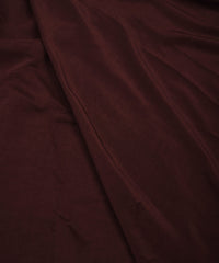 Brown Plain Dyed Polyester Muslin Fabric