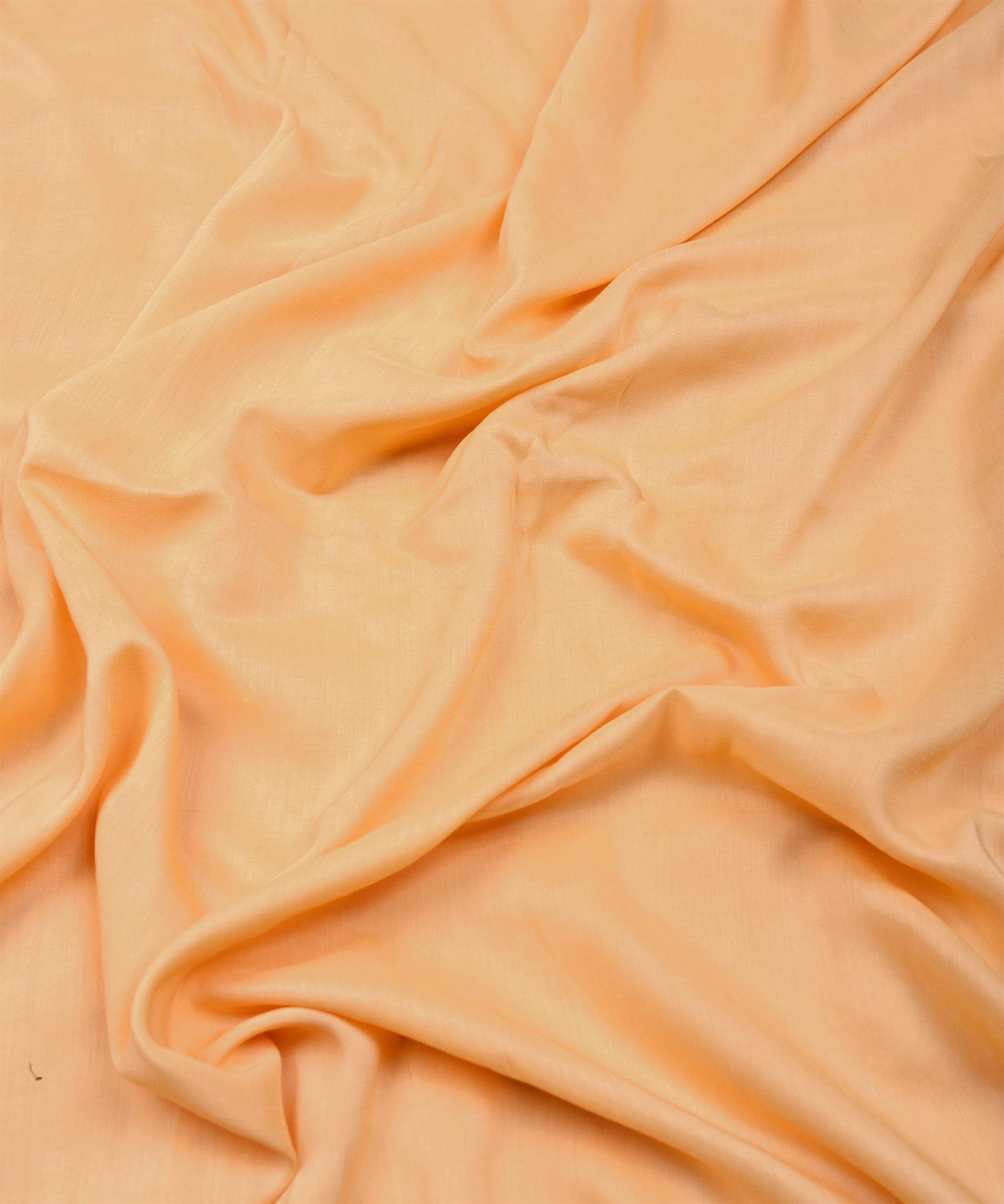 Dark Cream Plain Dyed Polyester Muslin Fabric