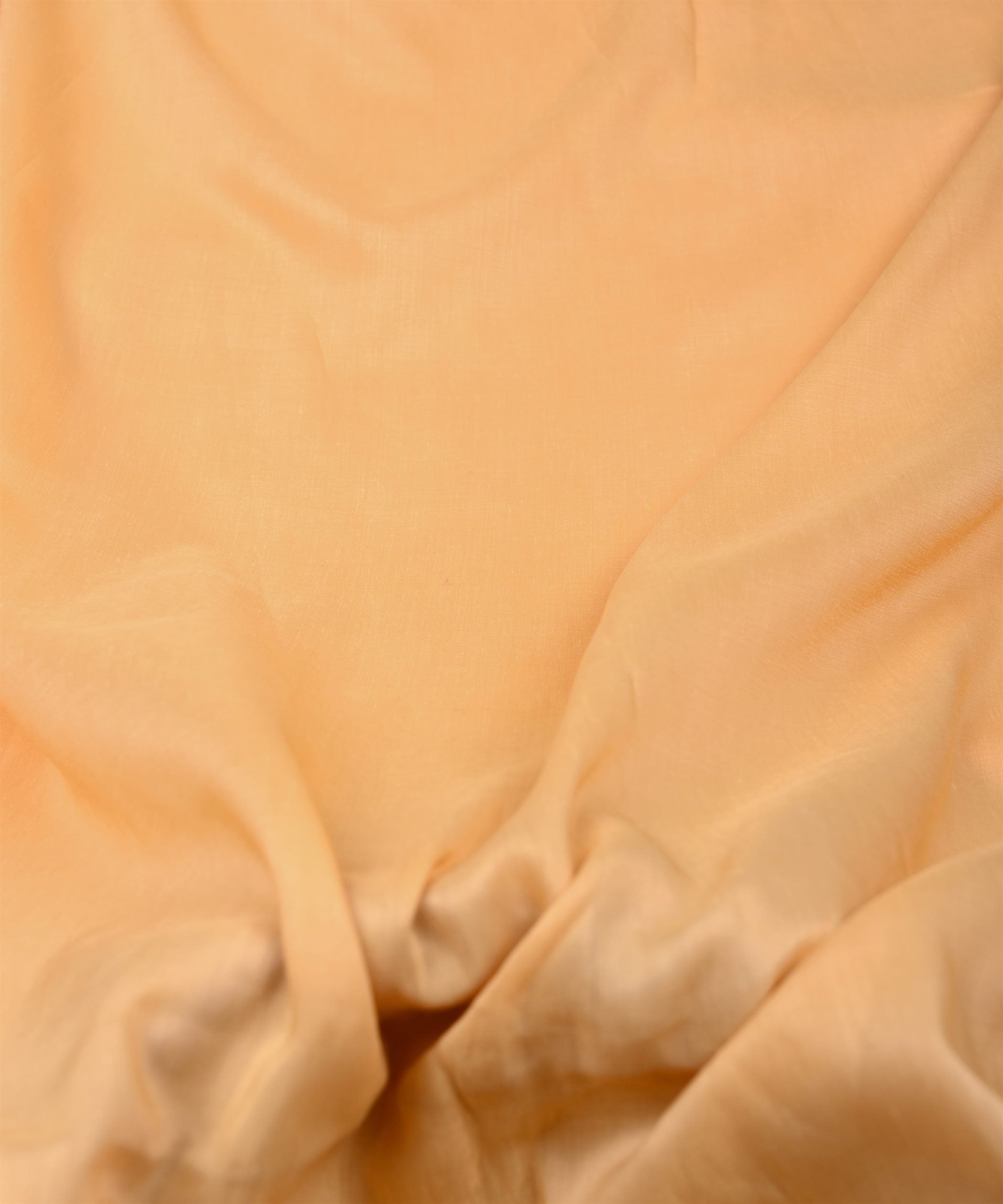Dark Cream Plain Dyed Polyester Muslin Fabric