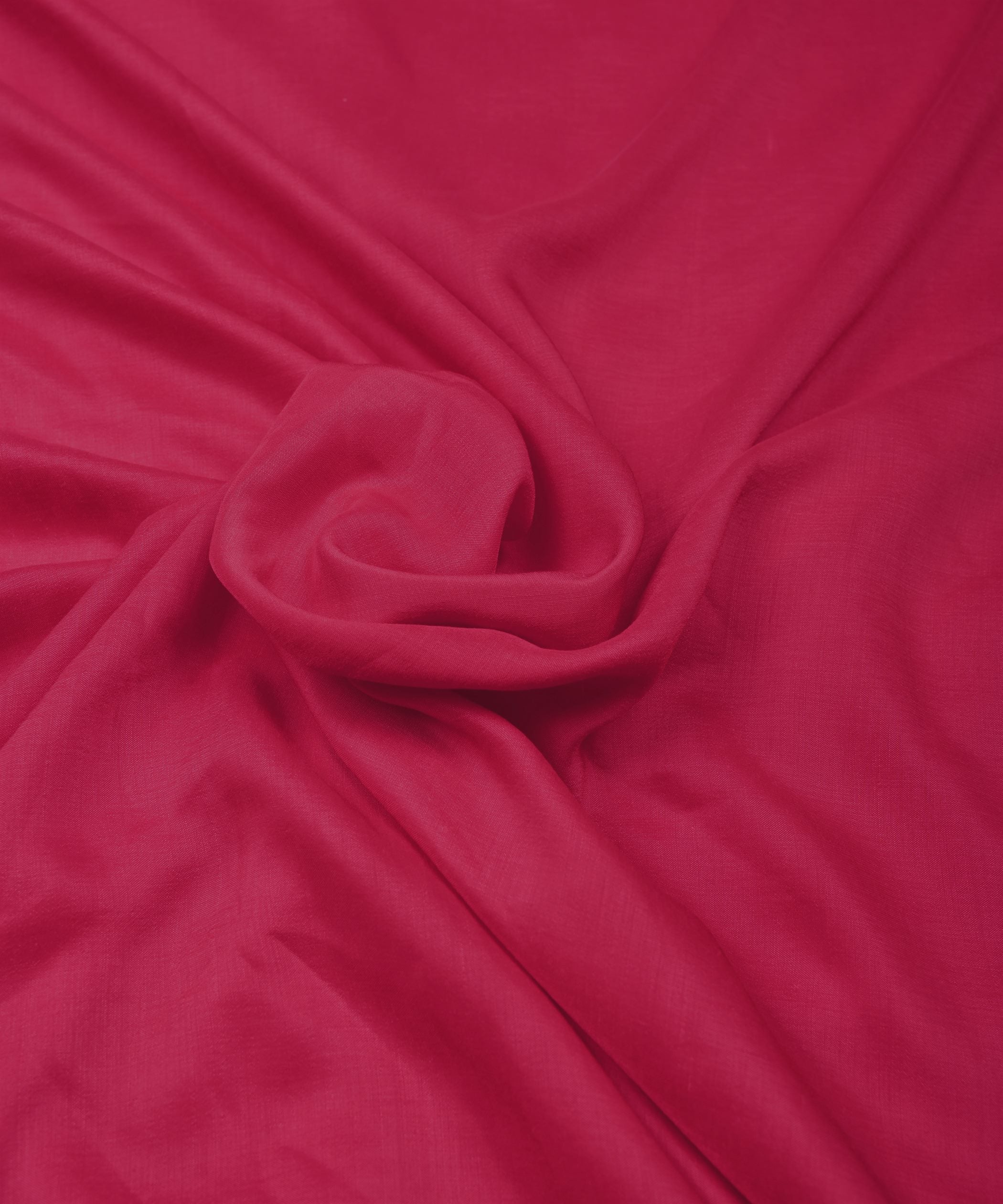 Hot Pink Plain Dyed Polyester Muslin Fabric