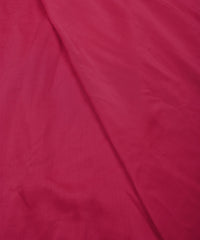 Hot Pink Plain Dyed Polyester Muslin Fabric
