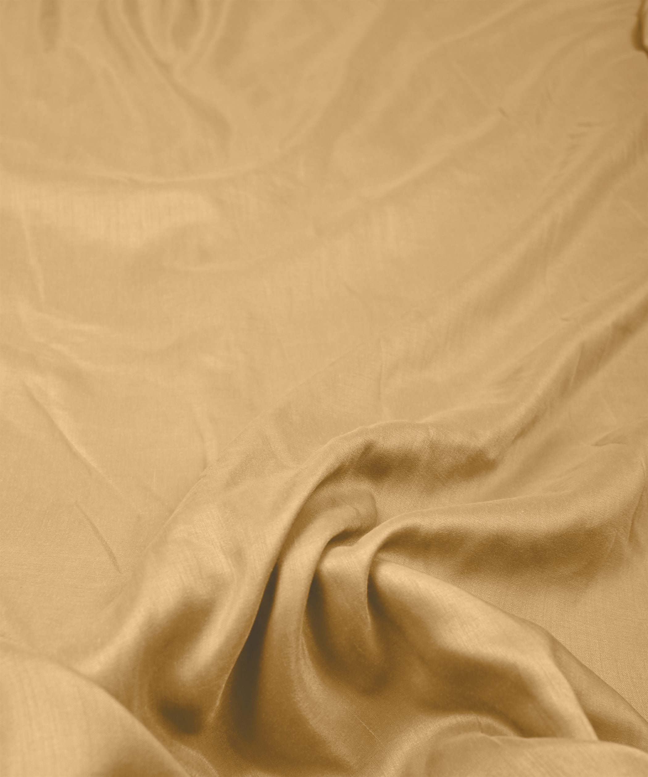 Light Biege Plain Dyed Polyester Muslin Fabric