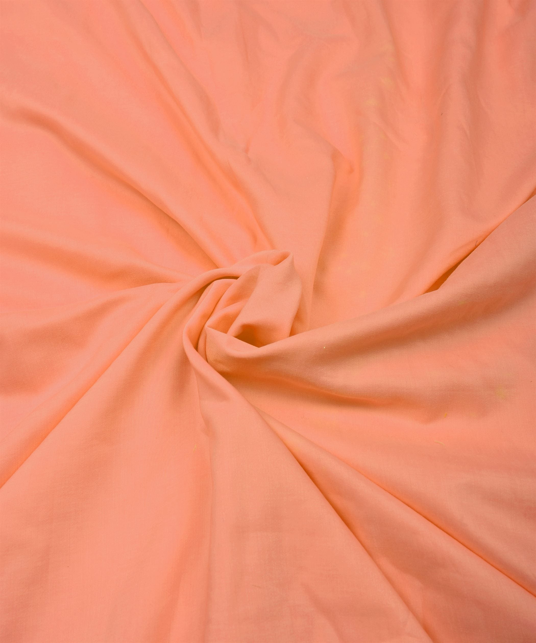 Light Peach Plain Dyed Polyester Muslin Fabric