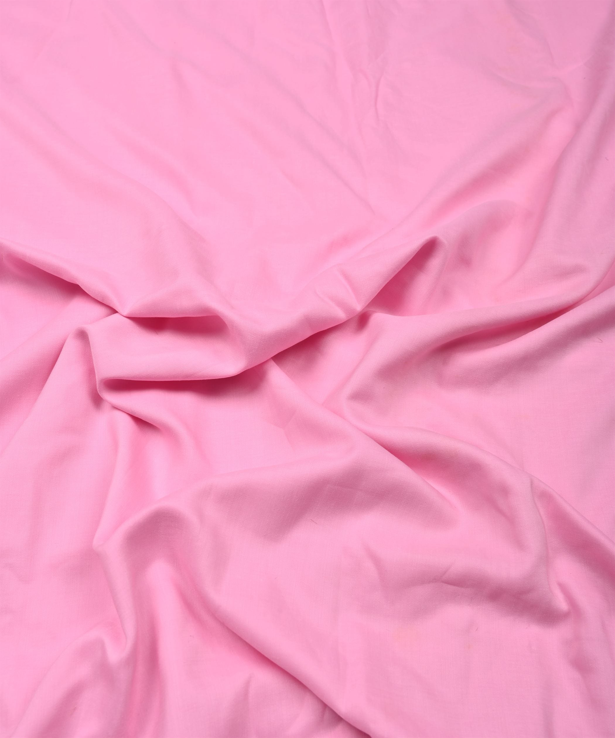 Light Pink Plain Dyed Polyester Muslin Fabric