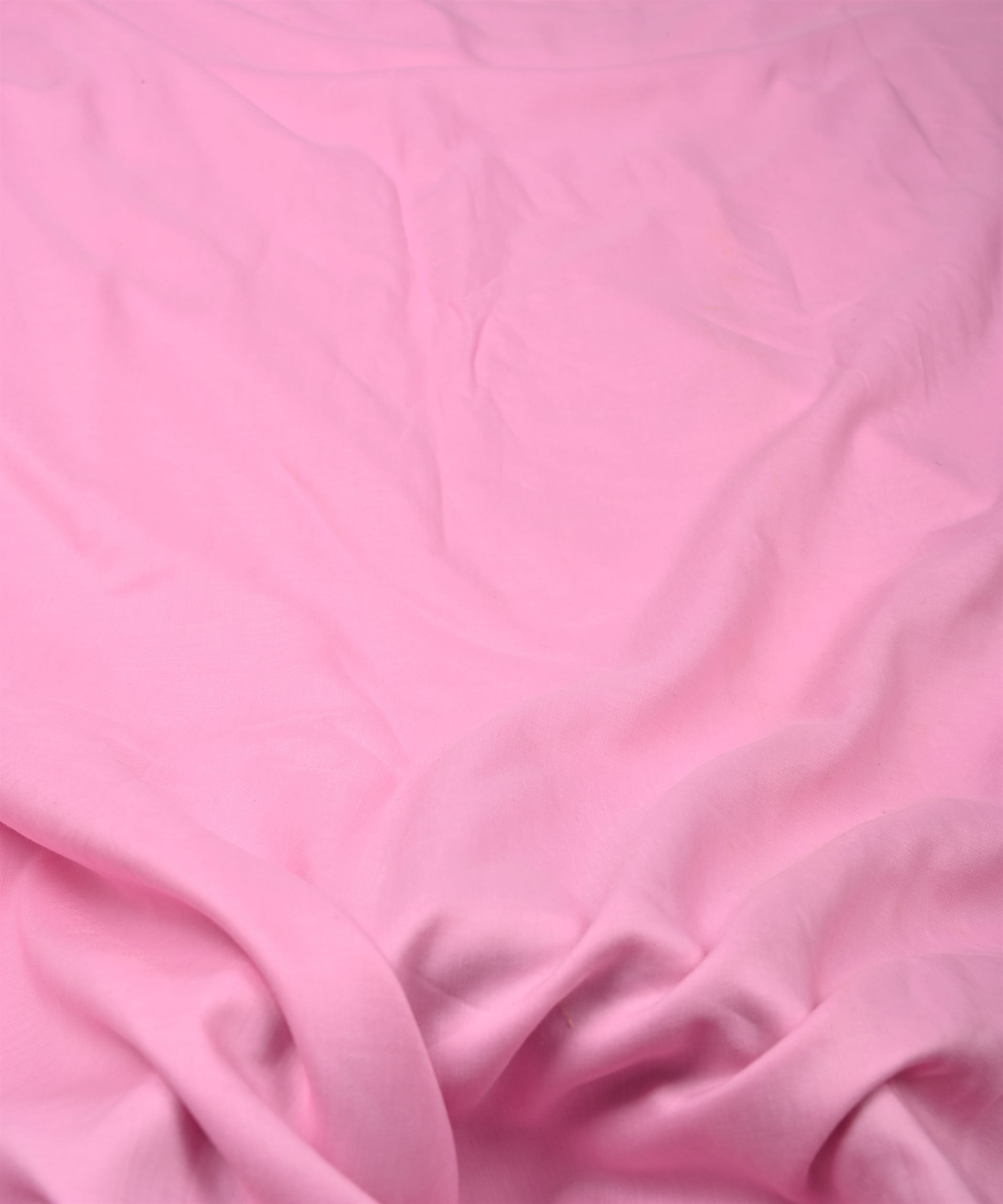 Light Pink Plain Dyed Polyester Muslin Fabric