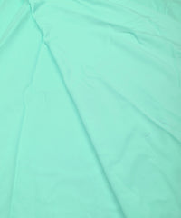 Light Sea Green Plain Dyed Polyester Muslin Fabric