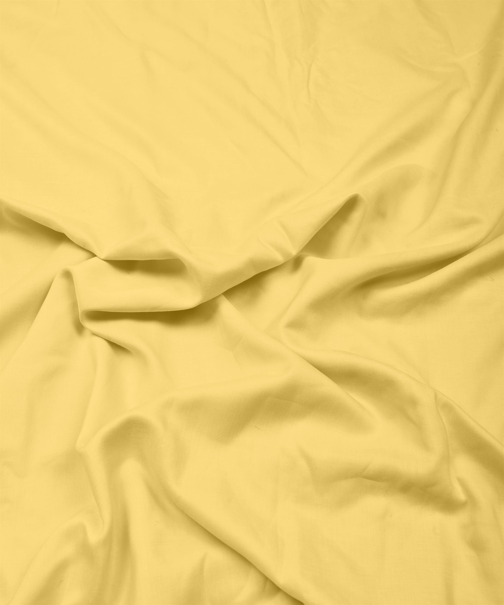 Lime Yellow Plain Dyed Polyester Muslin Fabric