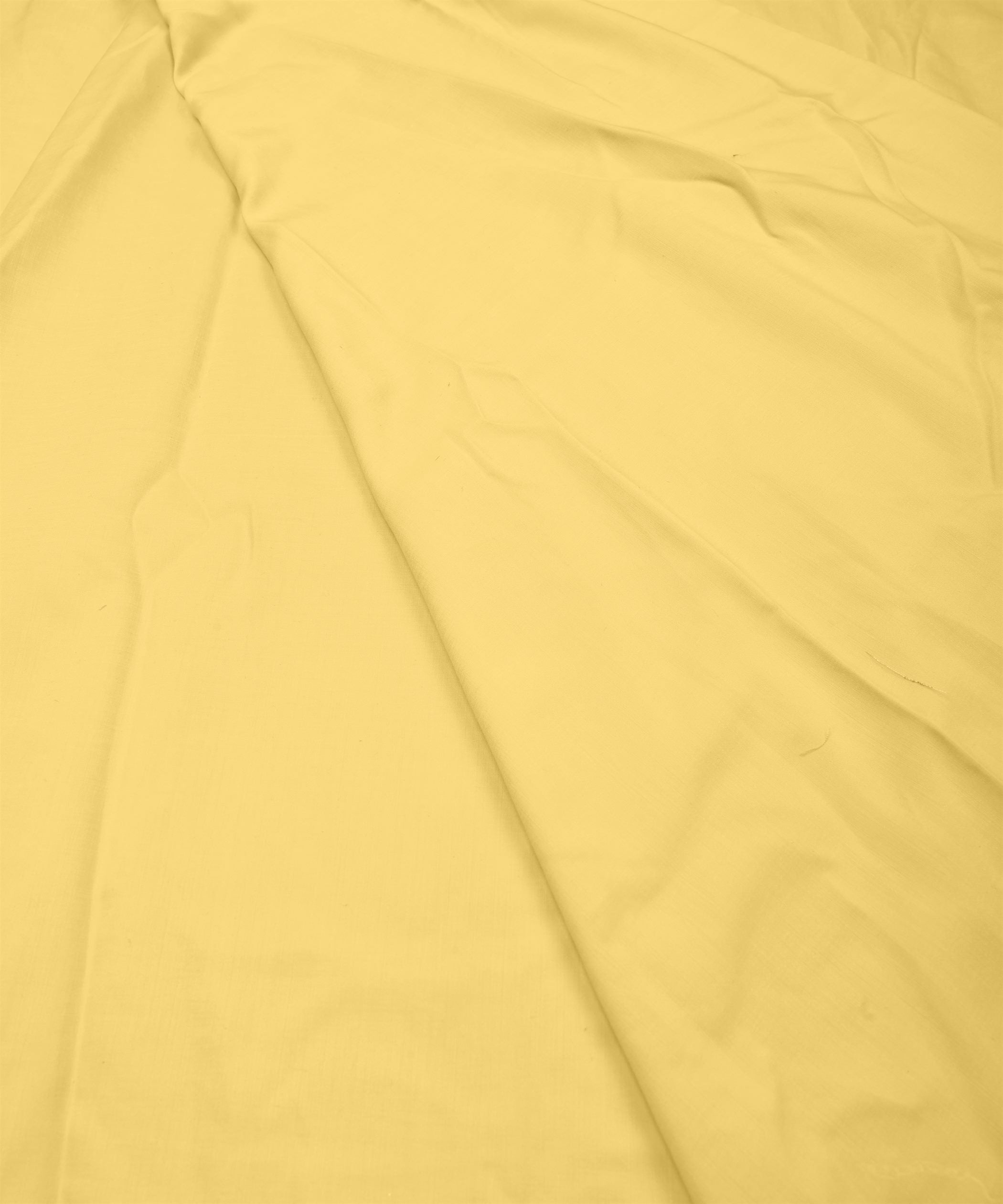 Lime Yellow Plain Dyed Polyester Muslin Fabric