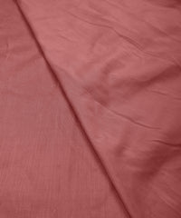 Onion Pink Plain Dyed Polyester Muslin Fabric