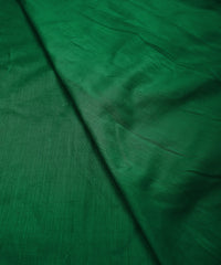 Parrot Green Plain Dyed Polyester Muslin Fabric