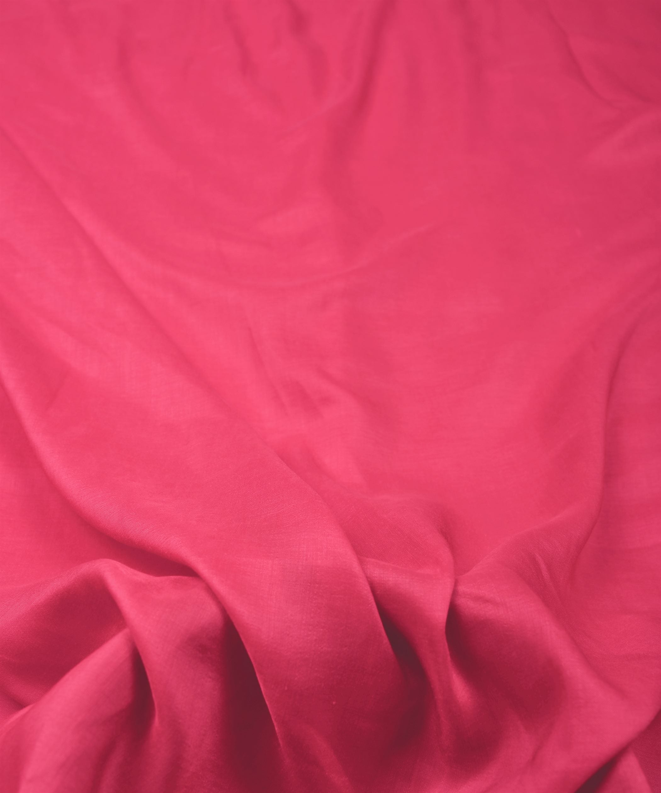 Pink Plain Dyed Polyester Muslin Fabric