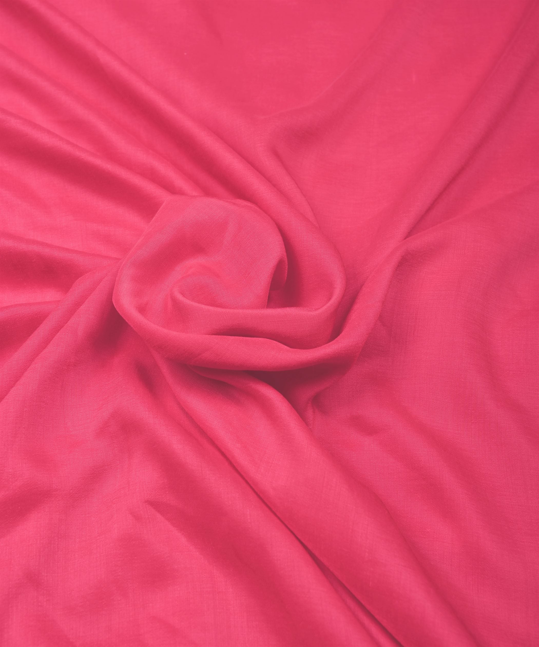 Pink Plain Dyed Polyester Muslin Fabric