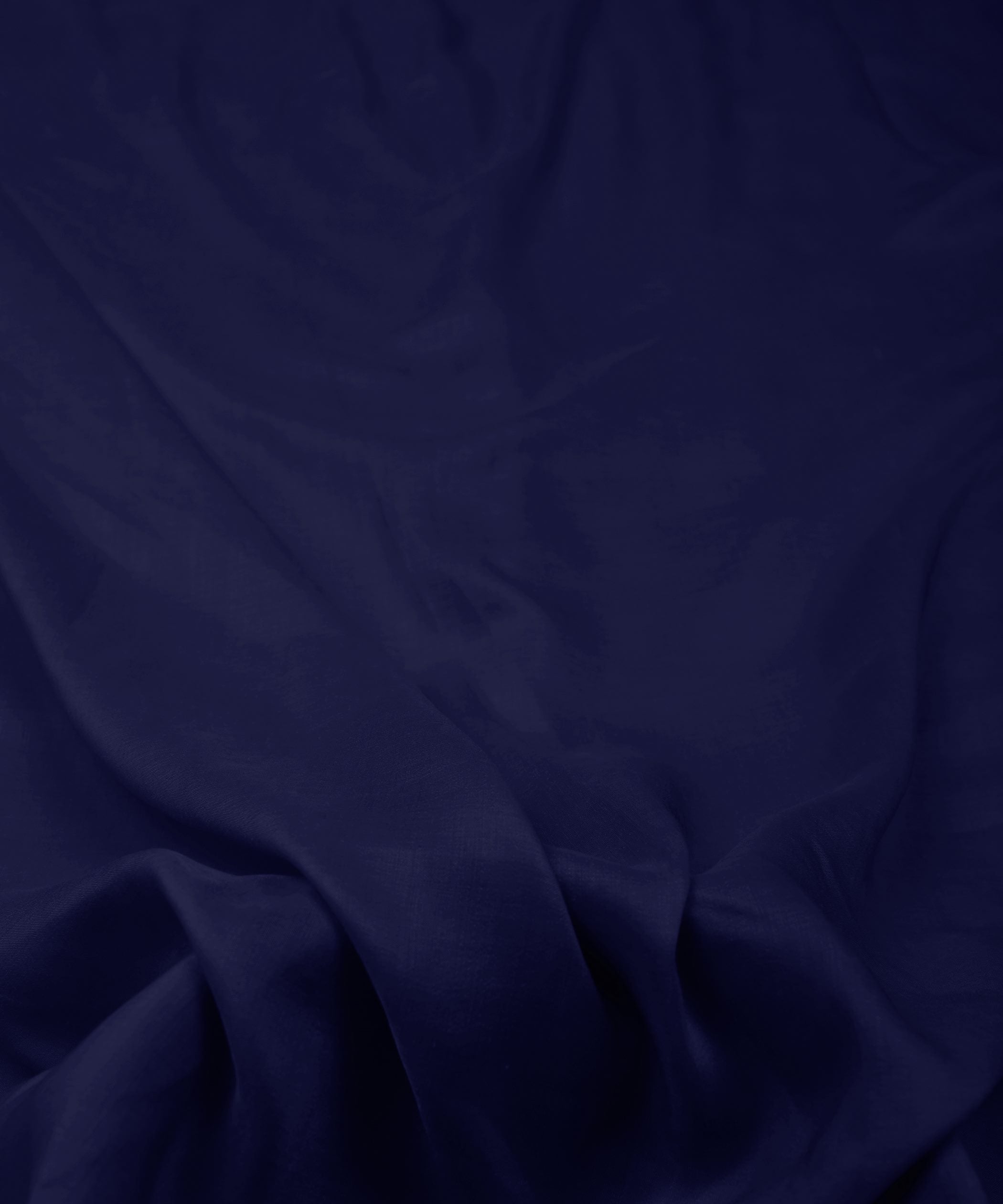Royal Blue Plain Dyed Polyester Muslin Fabric