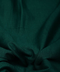 Dark Green Printed Cotton Satin fabric-1