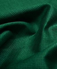 Green Printed Cotton Satin fabric-1