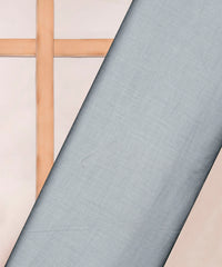 Grey Printed Cotton Satin fabric-1