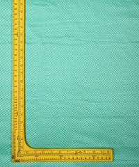 Sea Green Printed Cotton Satin fabric-2