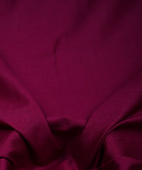 Magenta Printed Cotton Satin fabric-3