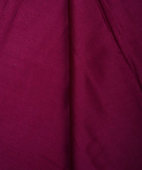 Magenta Printed Cotton Satin fabric-3