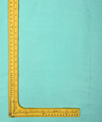 Sea Green Printed Cotton Satin fabric-3