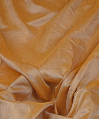Light Biege Plain Dyed Sana Silk Fabric