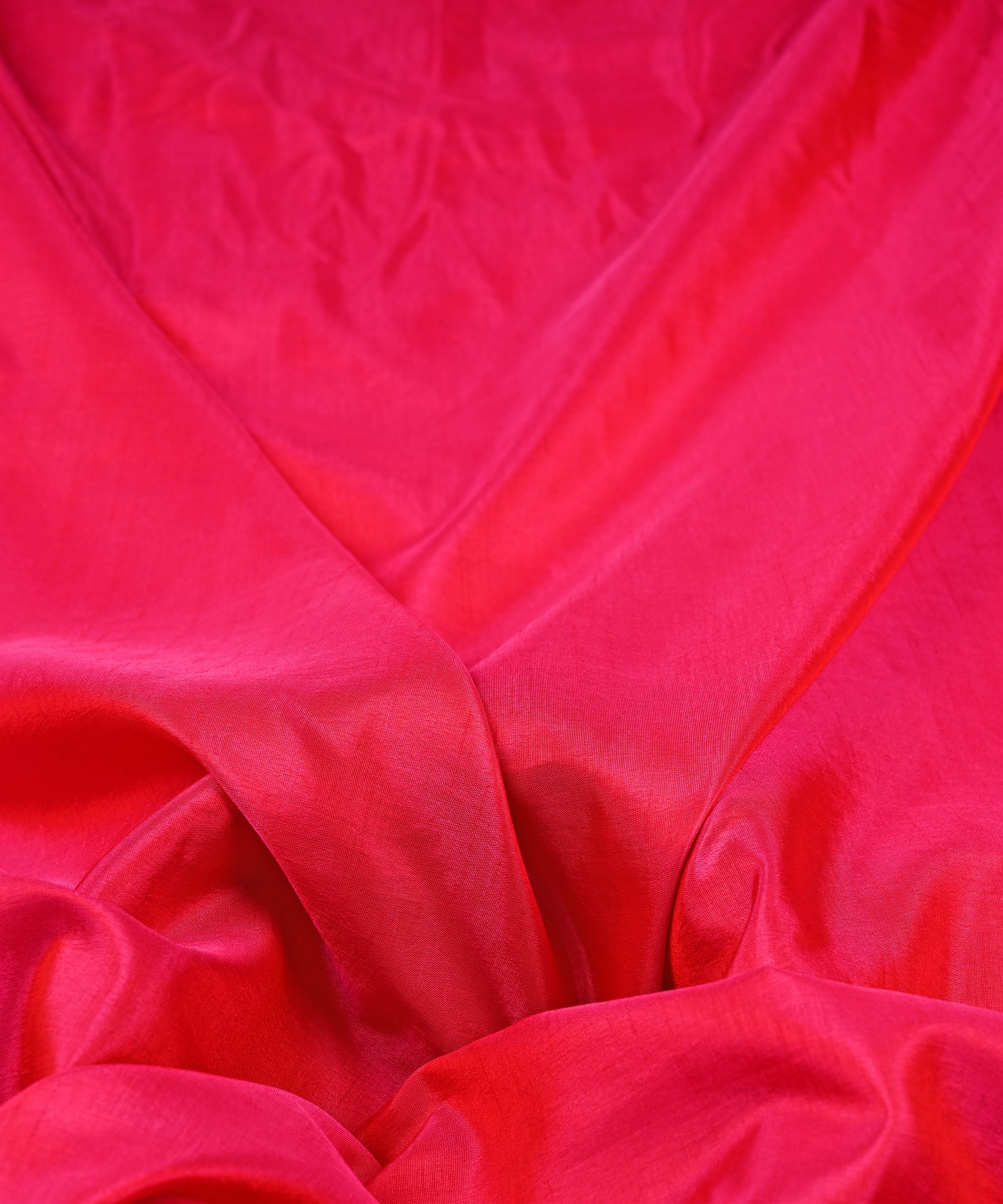 Pink Plain Dyed Sana Silk Fabric