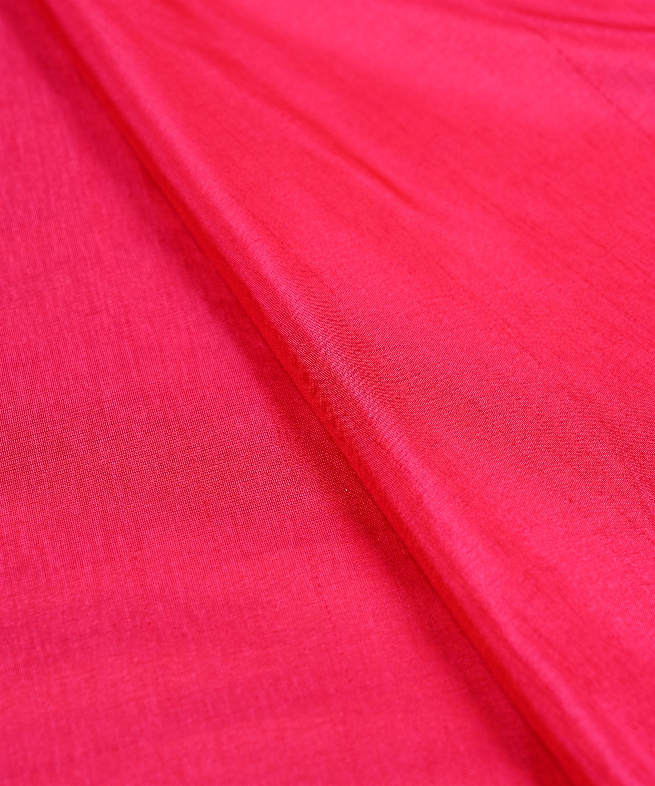 Pink Plain Dyed Sana Silk Fabric