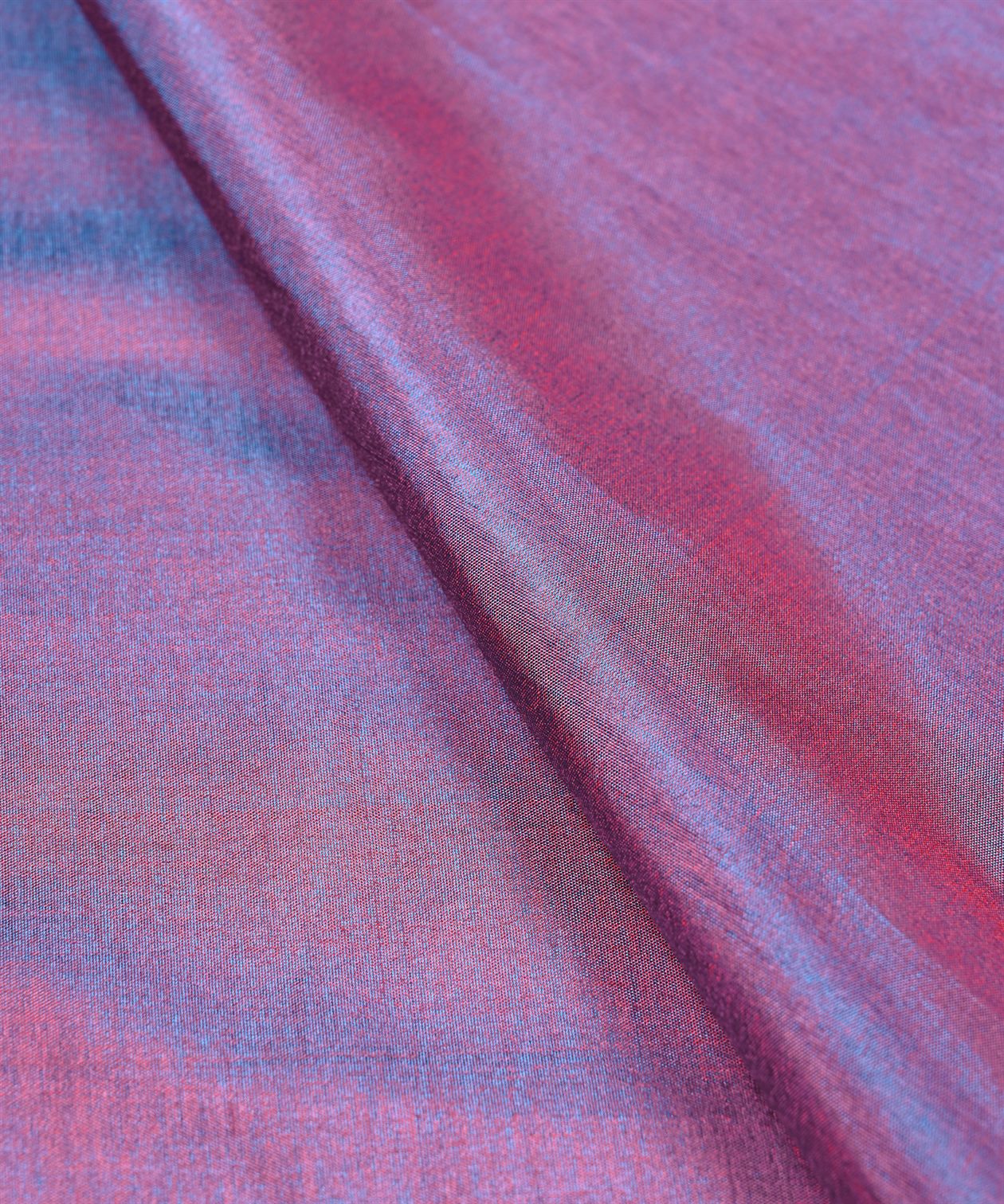 Seaweed Pink-Rama Plain Dyed Sana Silk Fabric