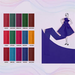Satin Georgette Cationic - Shade Card