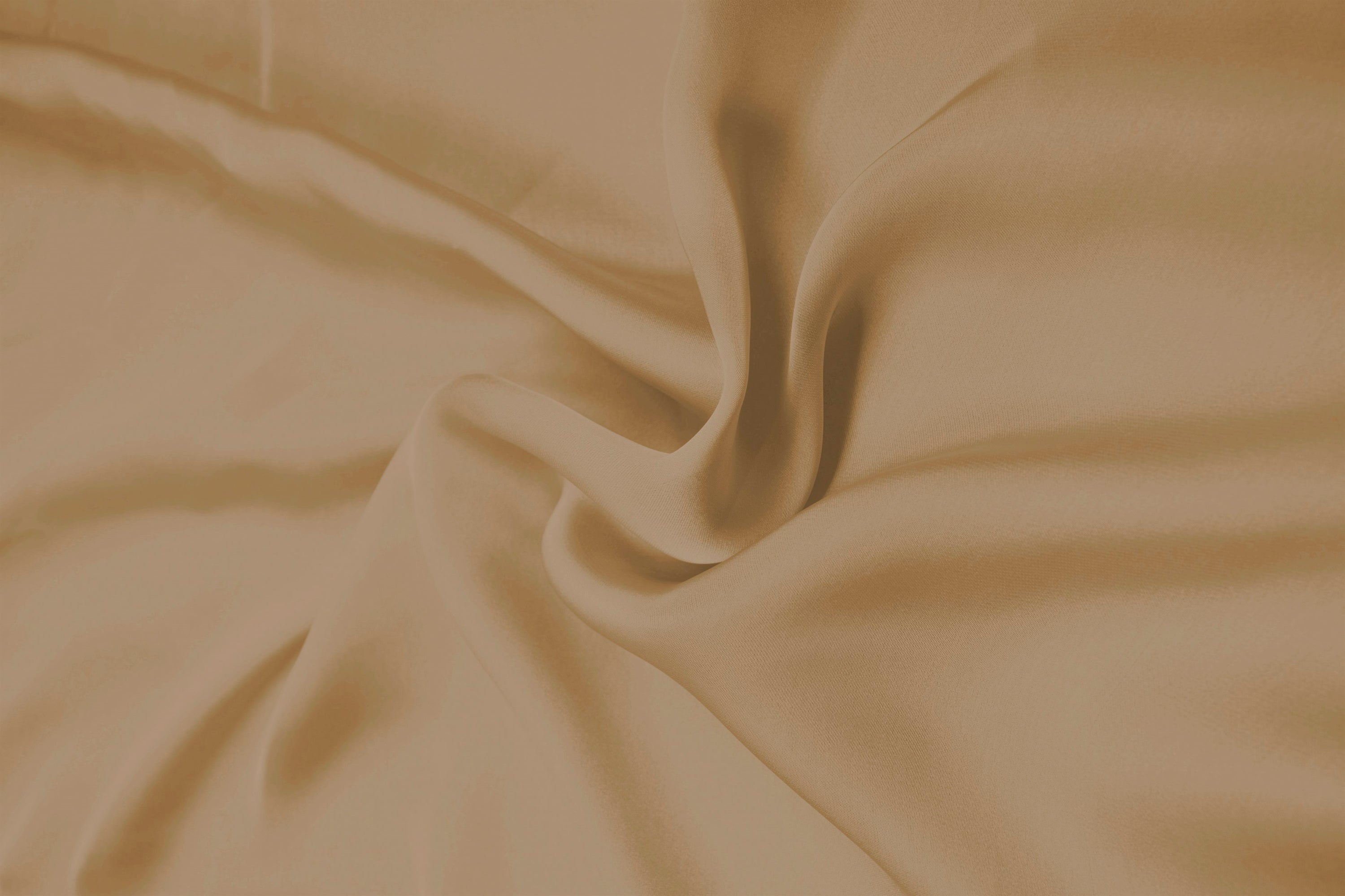 Copper Plain Dyed Satin Georgette Fabric