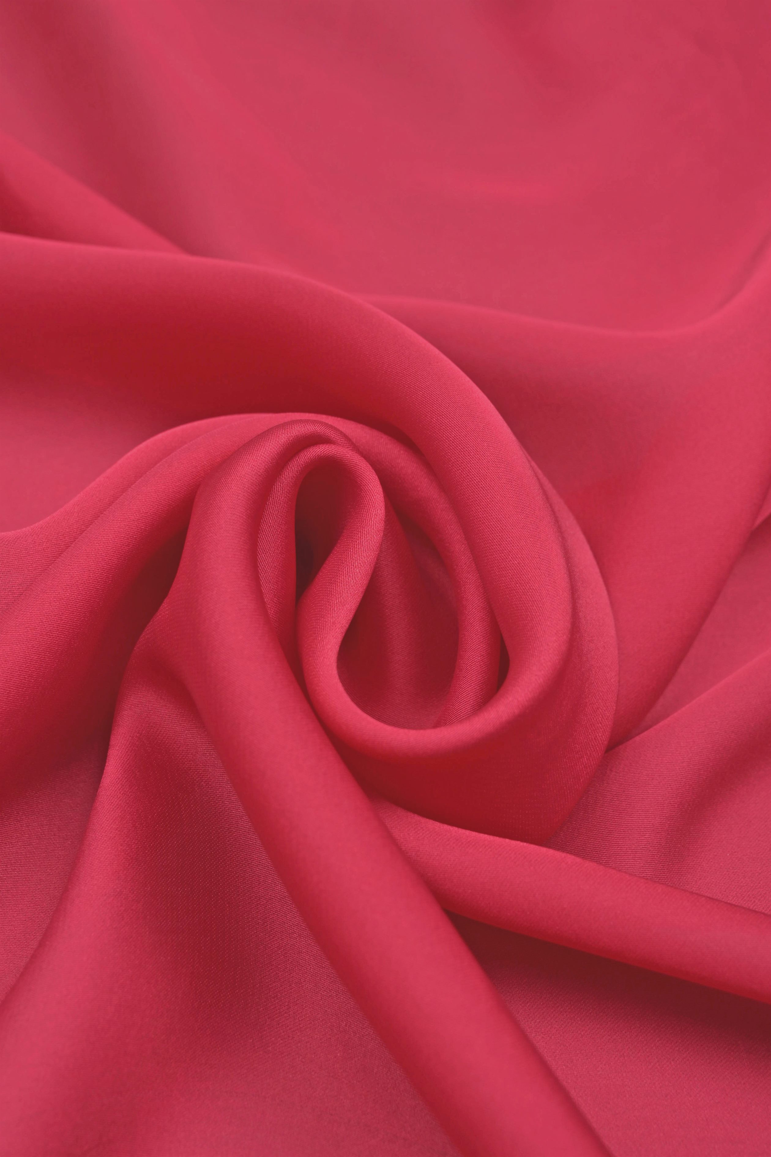 Gajri Plain Dyed Satin Georgette Fabric