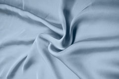Grey Plain Dyed Satin Georgette Fabric