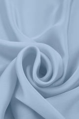 Grey Plain Dyed Satin Georgette Fabric