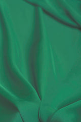 Jade Green Plain Dyed Satin Georgette Fabric