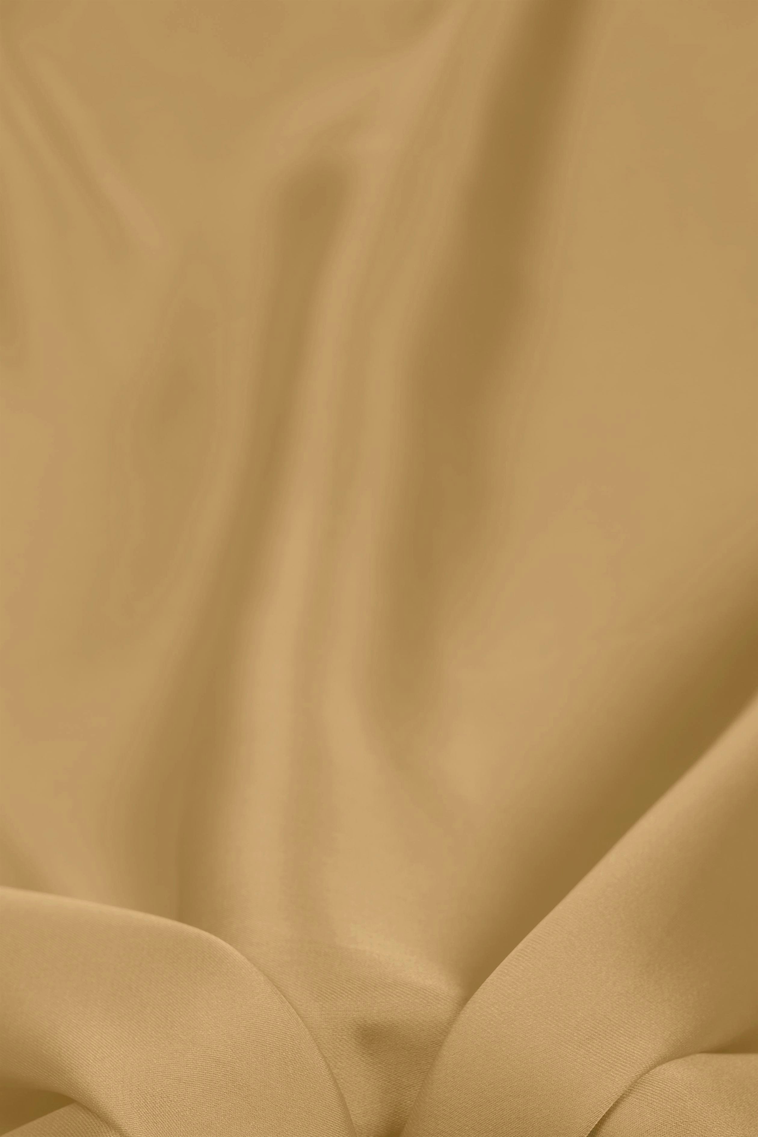 Light Beige Plain Dyed Satin Georgette Fabric