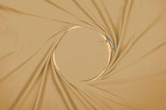Light Beige Plain Dyed Satin Georgette Fabric