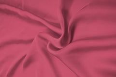 Light Wine Plain Dyed Satin Georgette Fabric