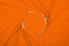 Orange Plain Dyed Satin Georgette Fabric