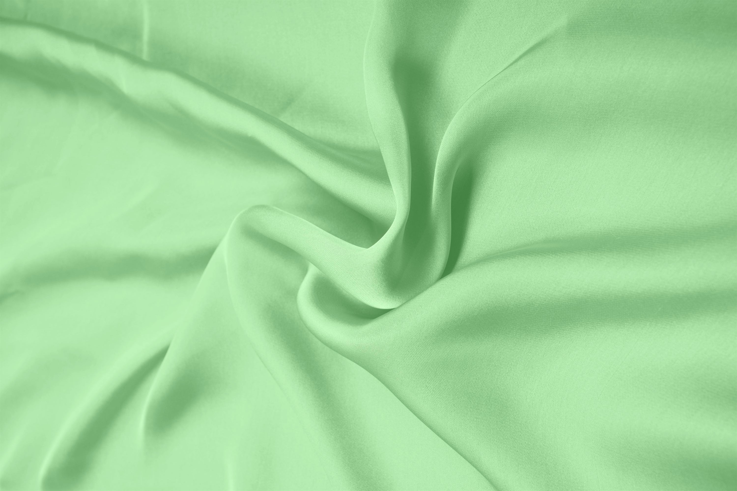 Pista Green Plain Dyed Satin Georgette Fabric