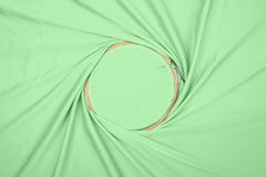 Pista Green Plain Dyed Satin Georgette Fabric