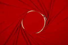 Red Plain Dyed Satin Georgette Fabric