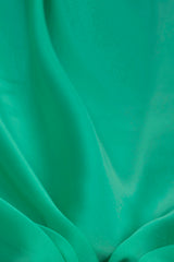 Sea Green Plain Dyed Satin Georgette Fabric