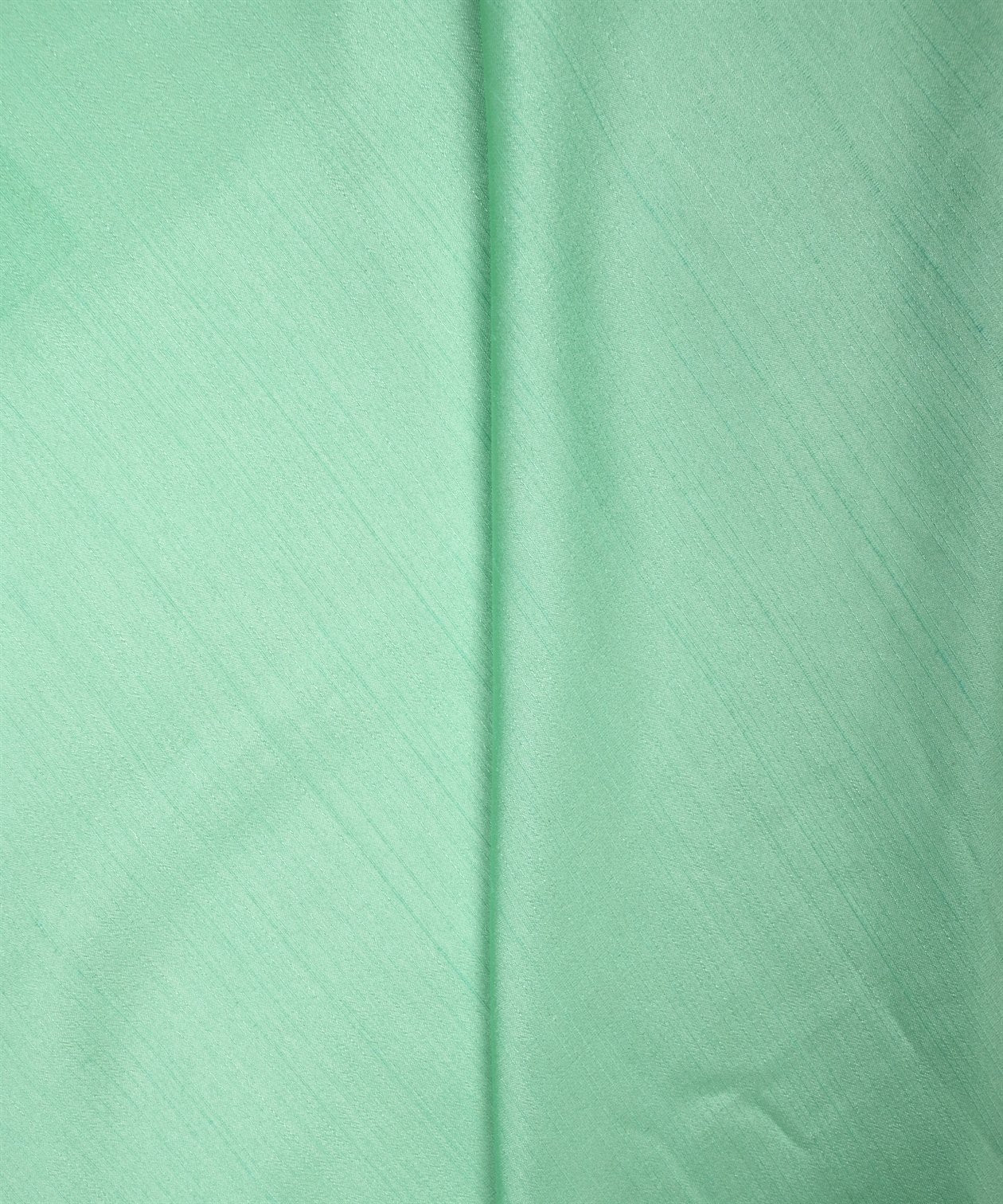 Aqua Green Plain Satin Georgette Slub Fabric