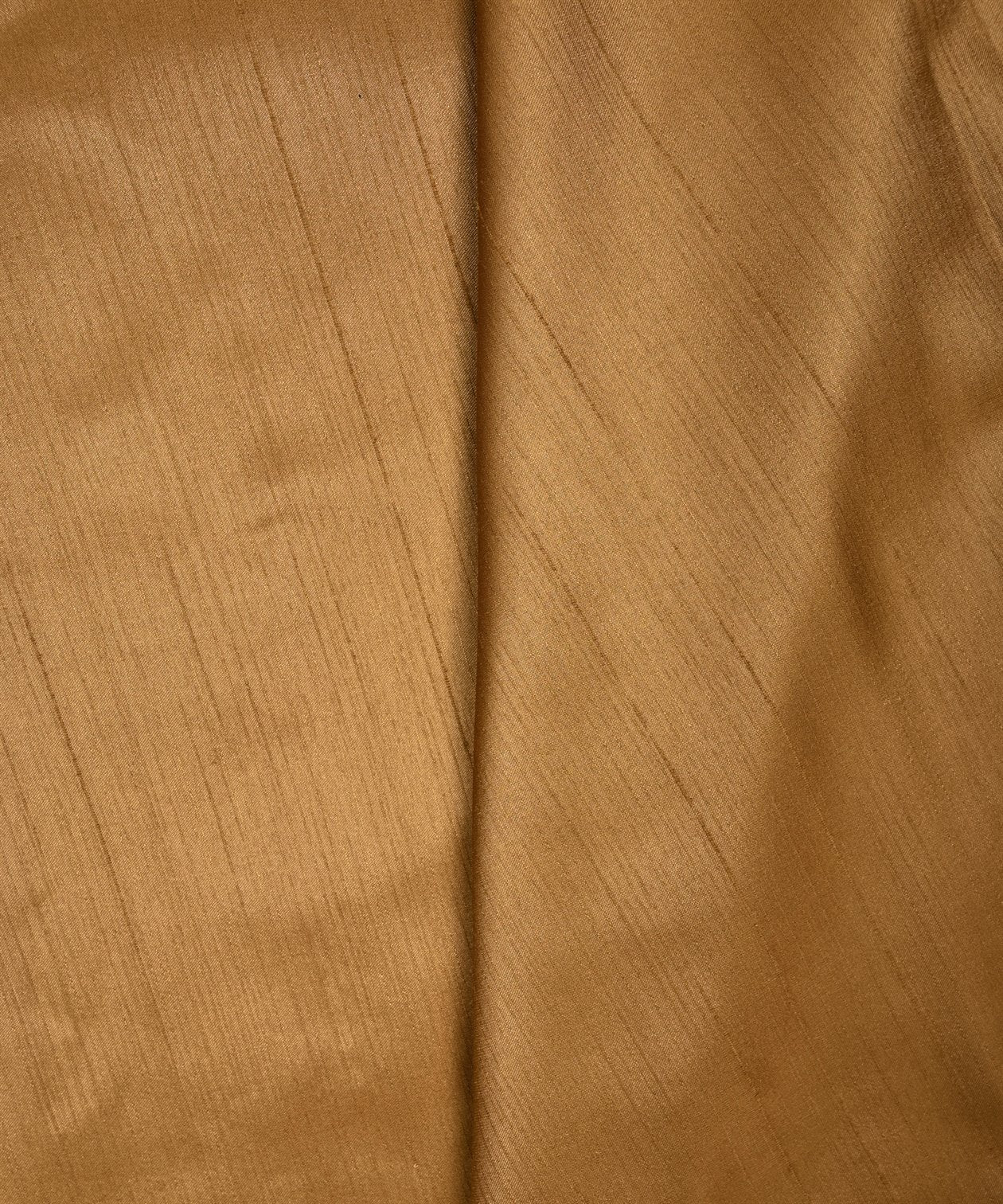 Dark Biege Plain Satin Georgette Slub Fabric