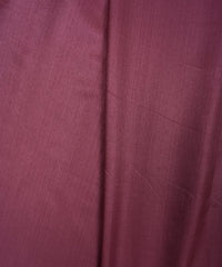 Dark Onion Plain Satin Georgette Slub Fabric