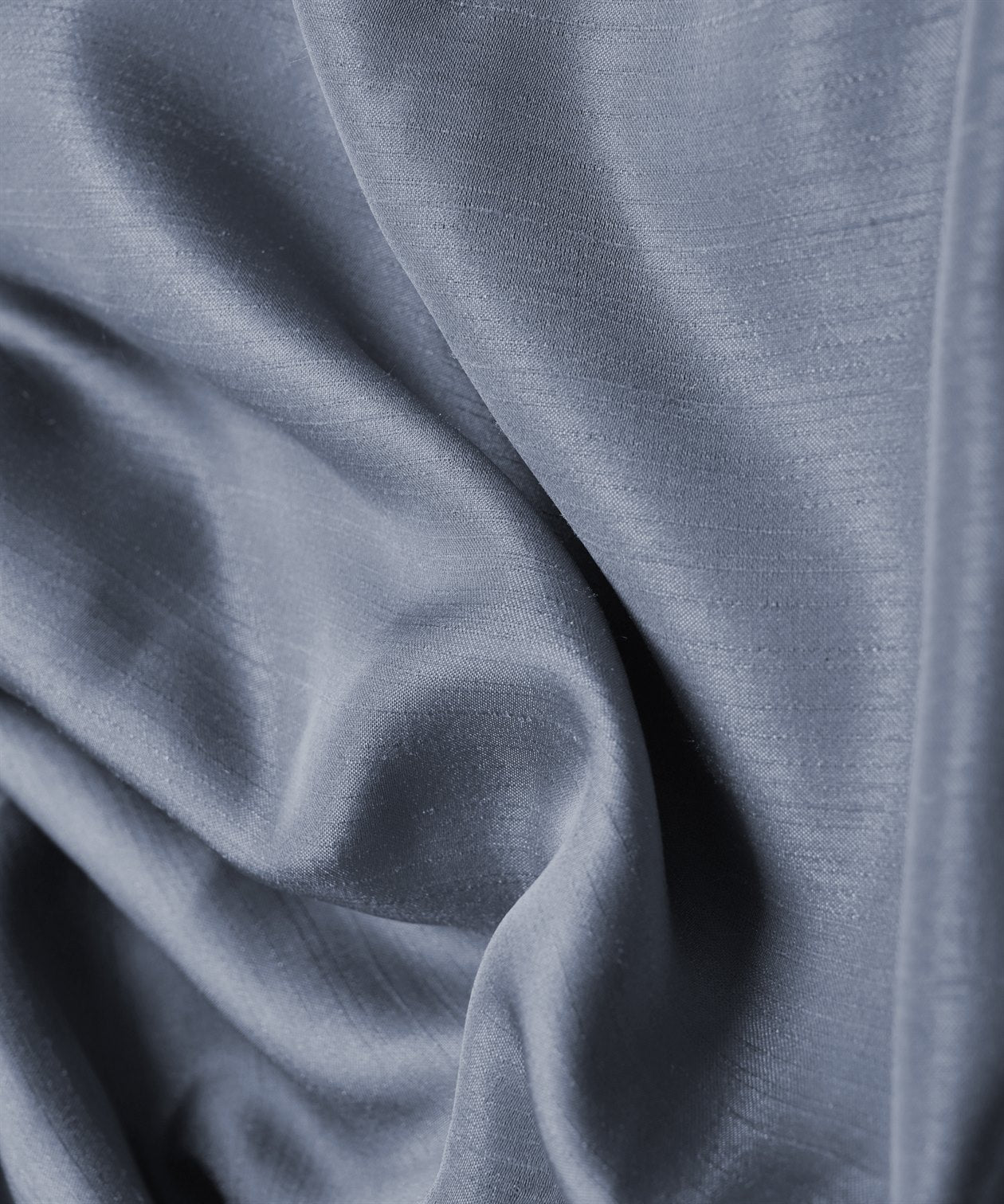 Grey Plain Satin Georgette Slub Fabric